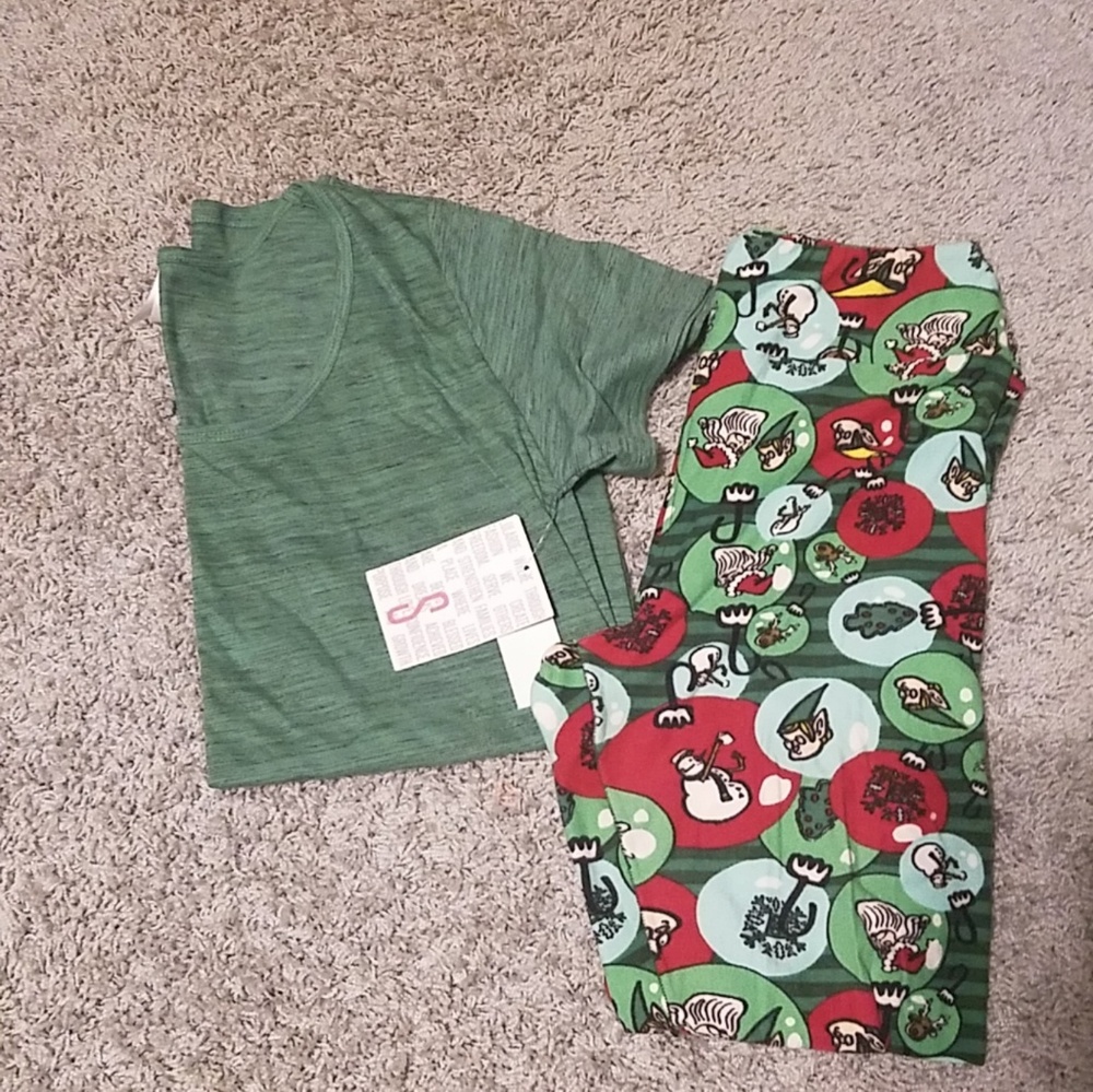 Lularoe christmas outfit!!